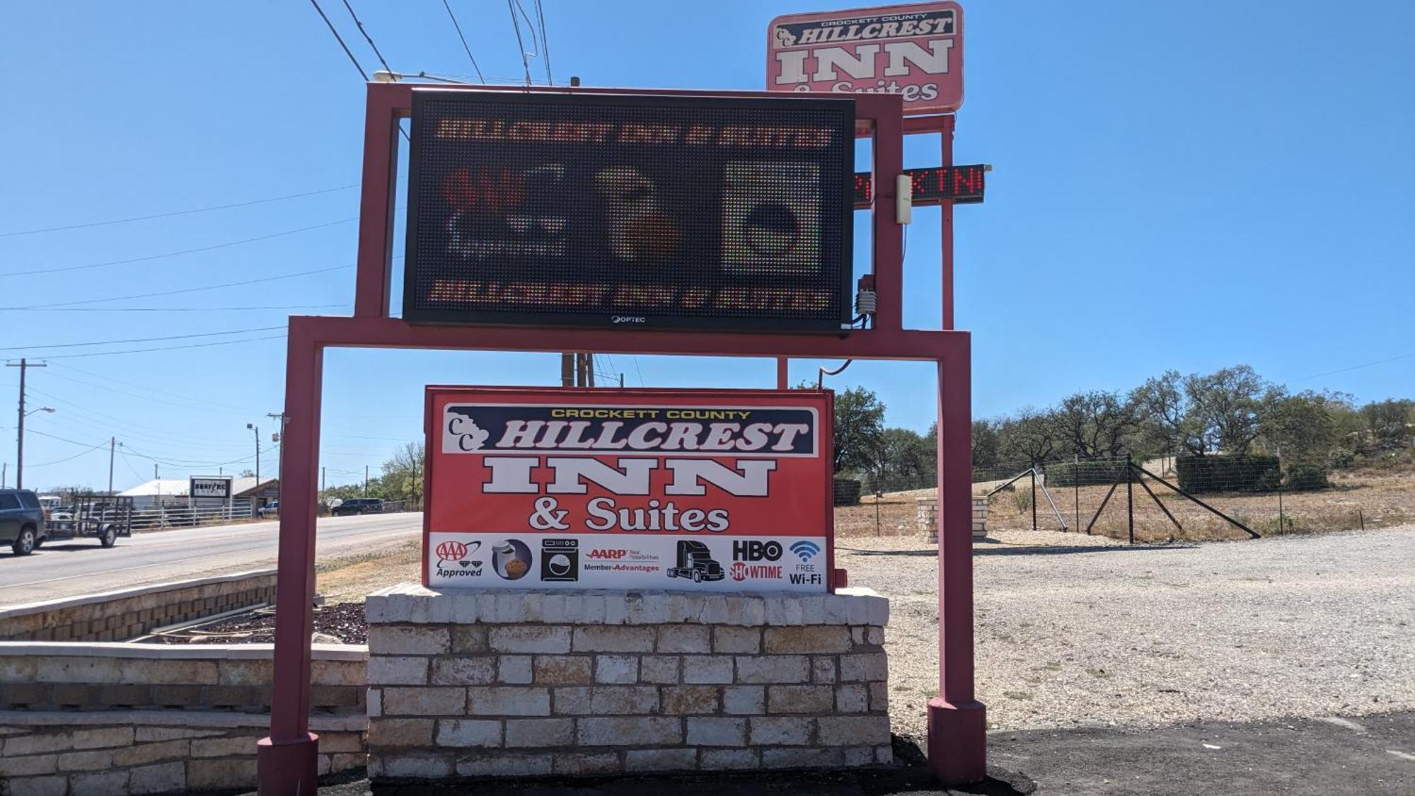 Hillcrest Inn & Suites Ozona Eksteriør billede